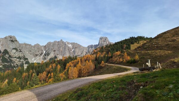 Herbst Berge Weg