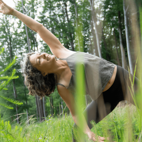 Atme den Wald - Yoga mit Elementen des Waldbadens